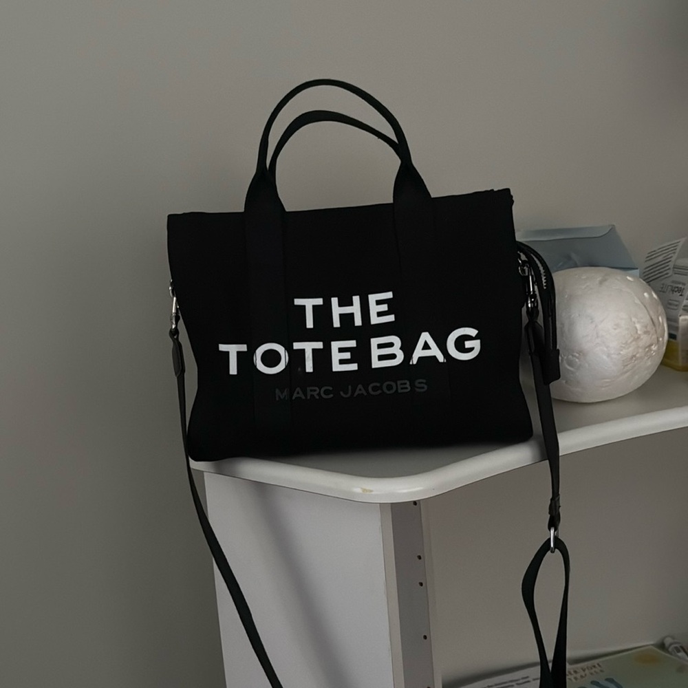 Marc Jacobs Black Tote Laptop Bag